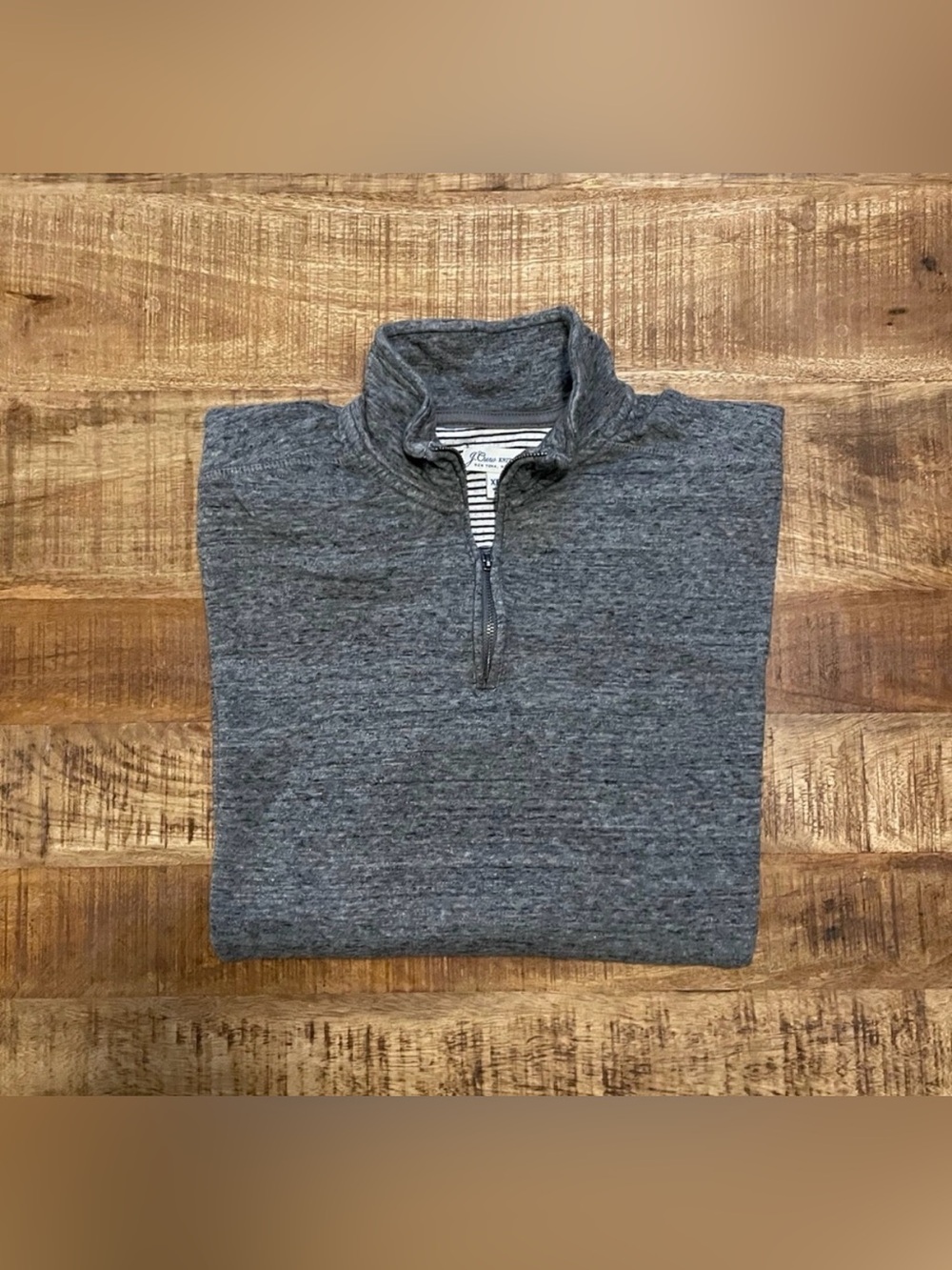 J. Crew Double Knit Half-Zip Pullover